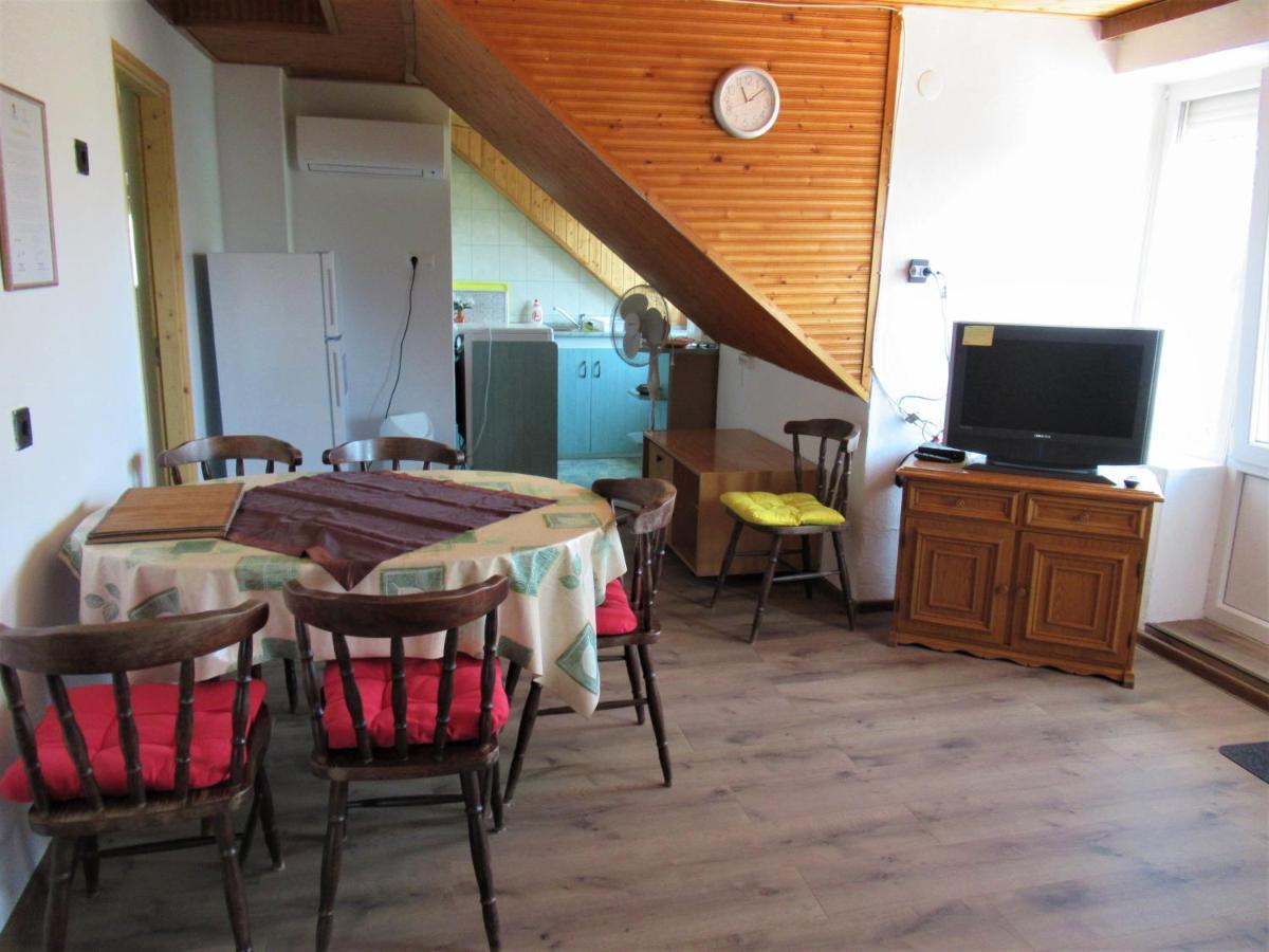 Panoramas Apartman 4+1 Ábrahámhegy Buitenkant foto